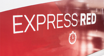 Express_red_signage Express Red Signage